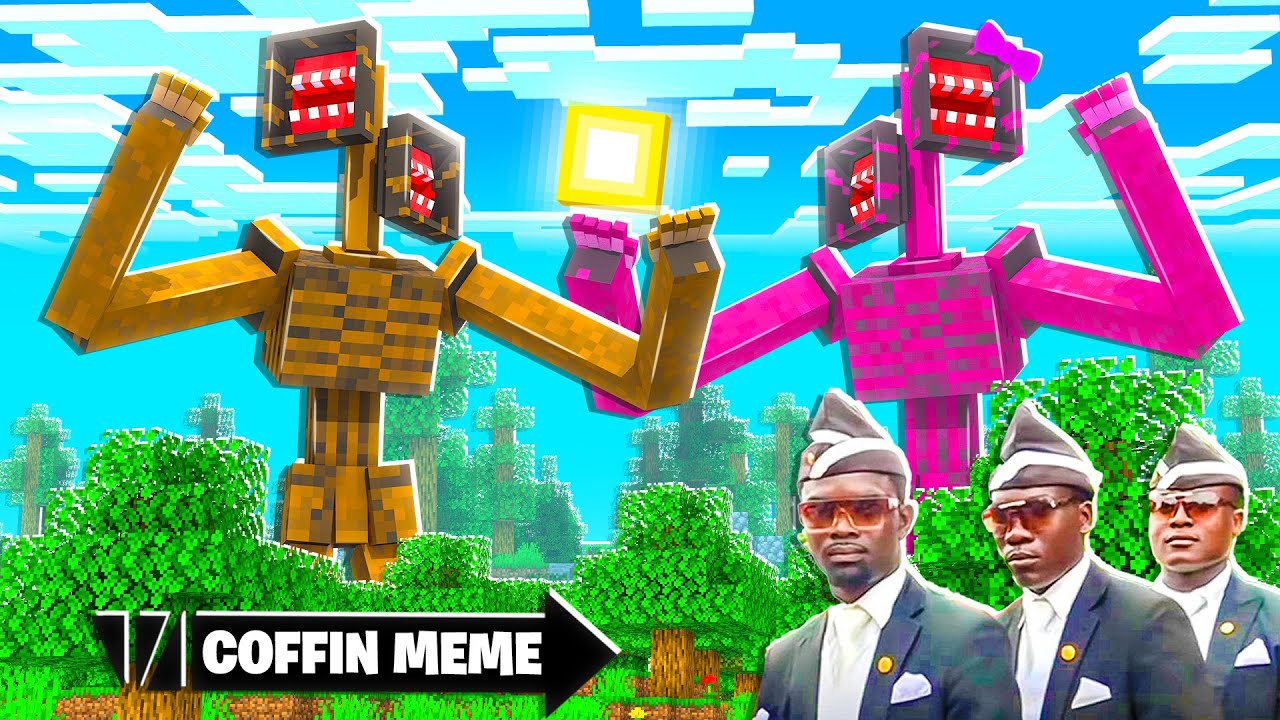 ASTRONOMIA COFFIN MINECRAFT MEME DANCE! (Try Not To Laugh Challenge)