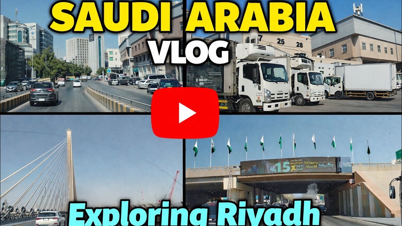 Saudi Arabia Riyadh City Drive Vlog 2026 | Daily Life in KSA