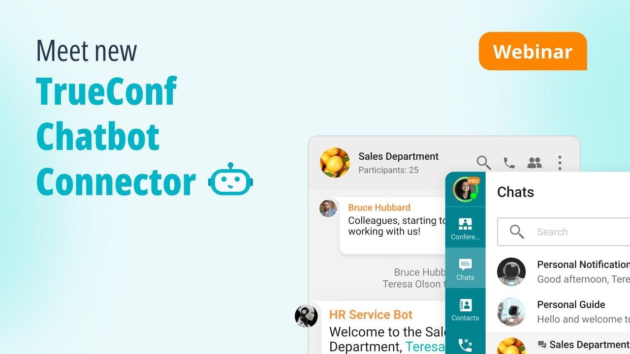 Webinar: New Solution TrueConf Chatbot Connector