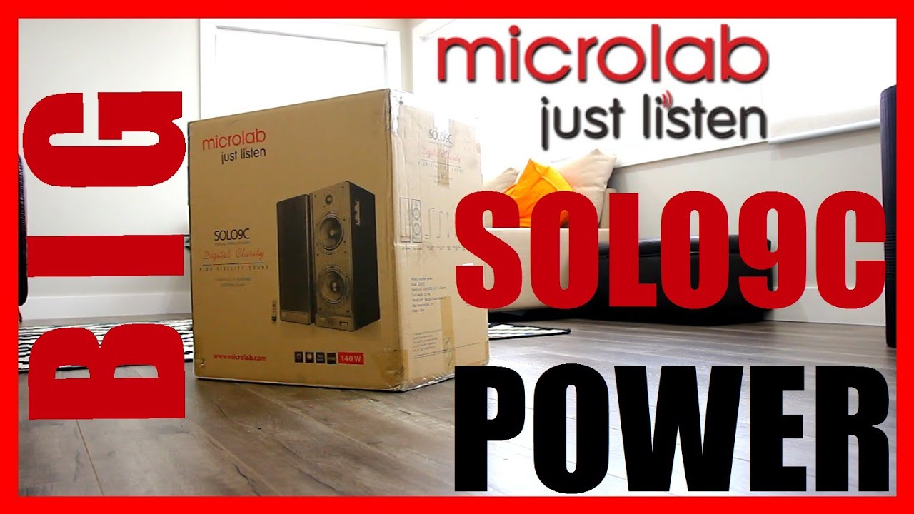 Microlab Solo 9C 140W RMS 2.0 Speaker Review