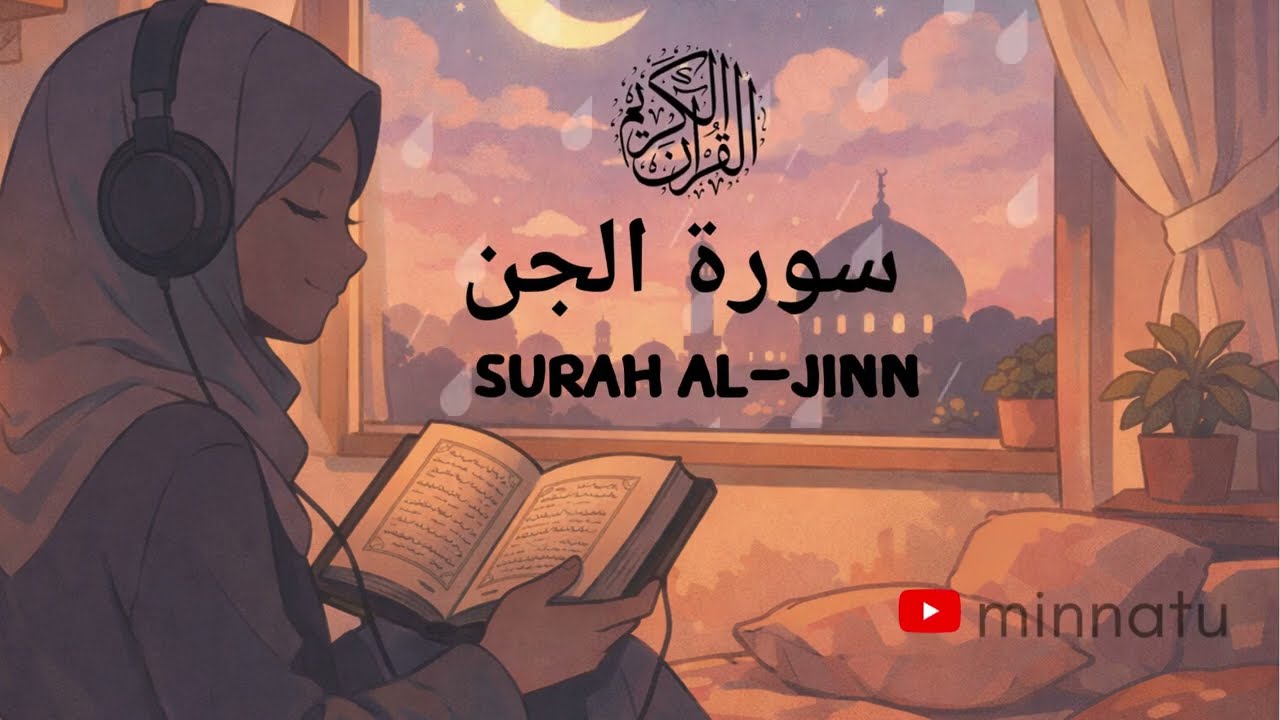 Surah Al-Jinn — Une écoute dans le silence de la pluie | Soothing and Powerful Quran Recitation