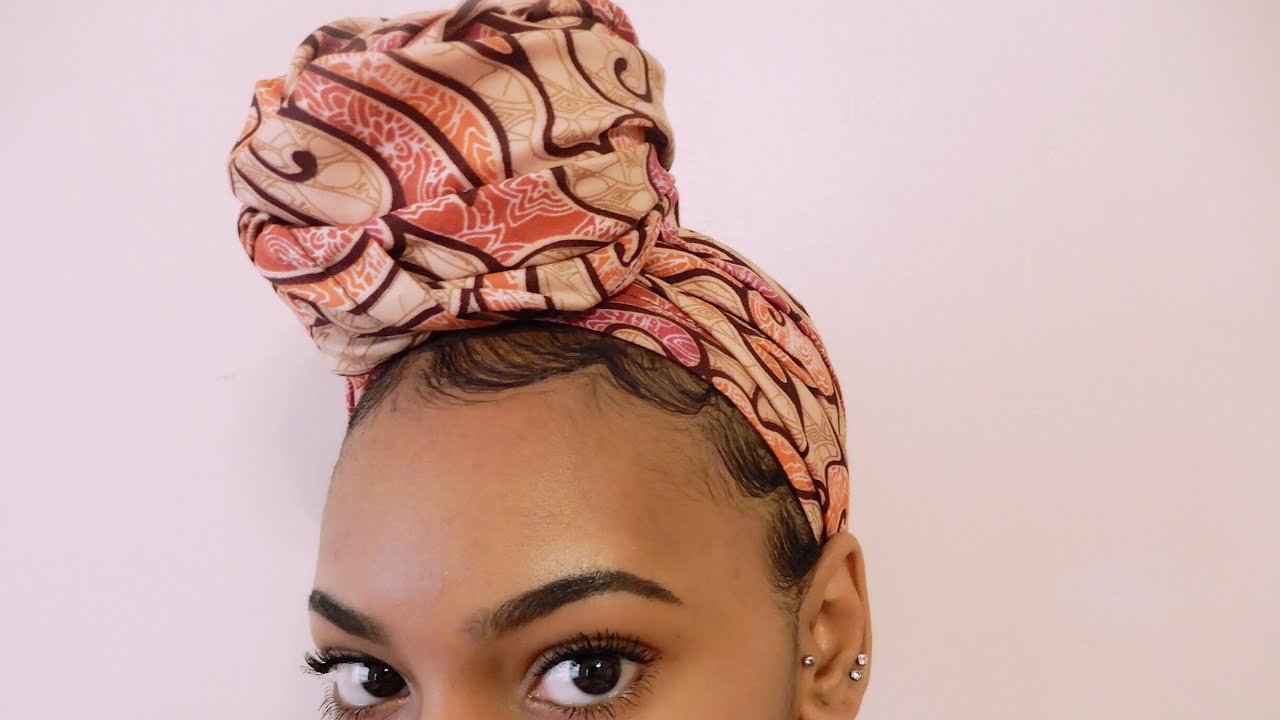Quick & Easy Edges + Headwrap Tutorial
