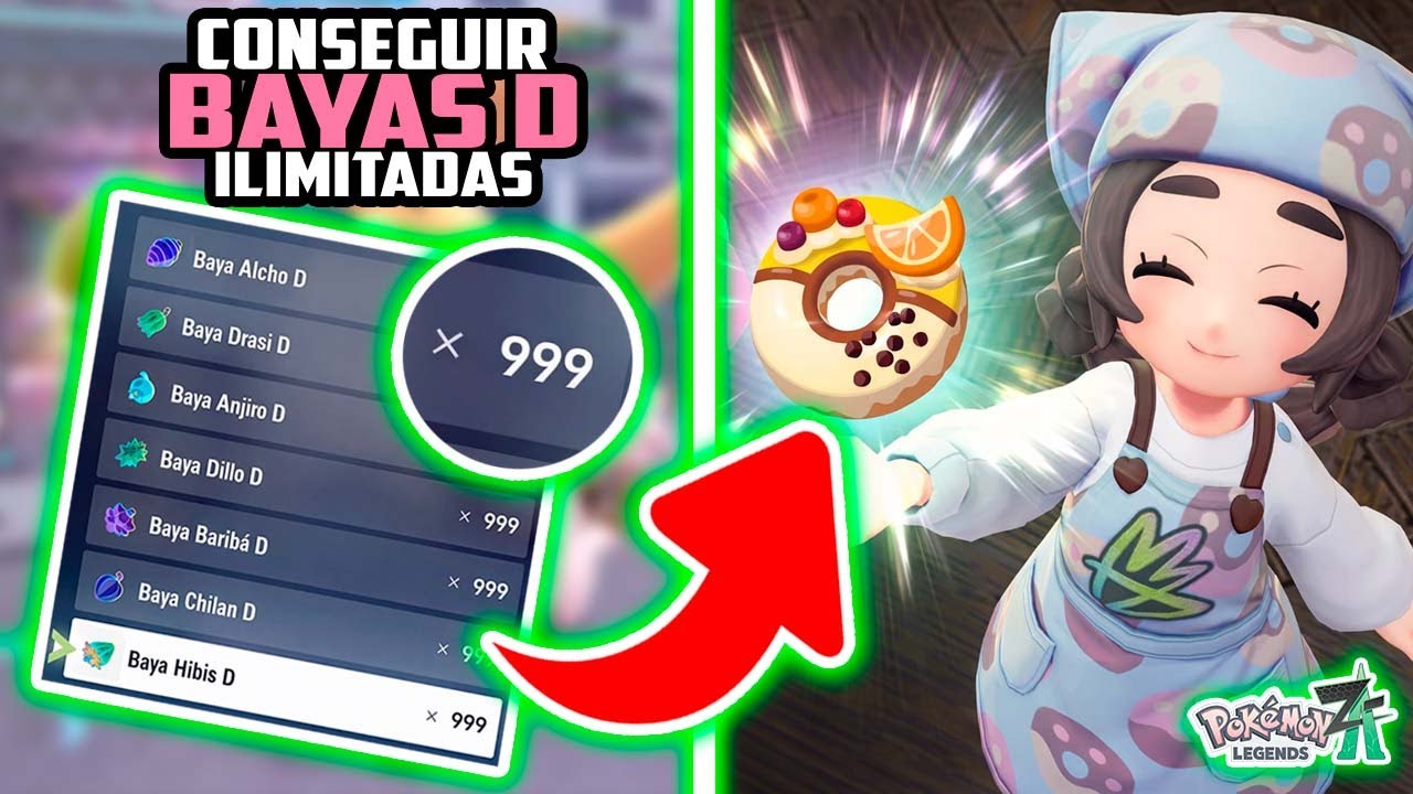 ✅El mejor TRUCO para CONSEGUIR Bayas Ilimitadas en Pokemon Legends ZA DLC