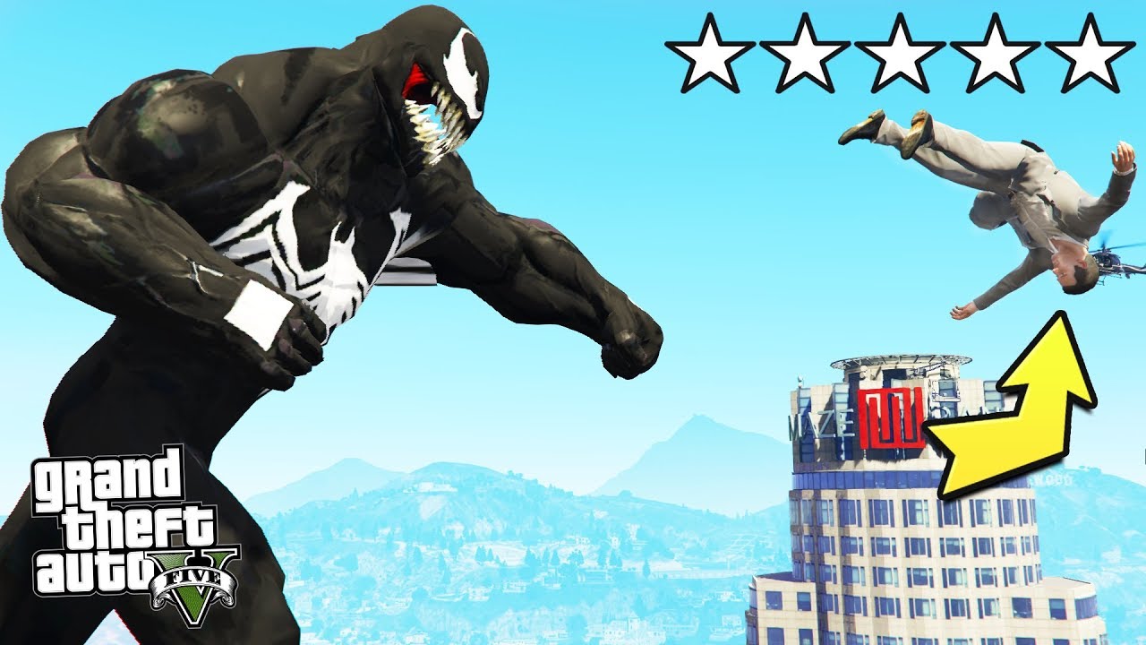 UNLEASHING Venom into the City!! (GTA 5 Mods)