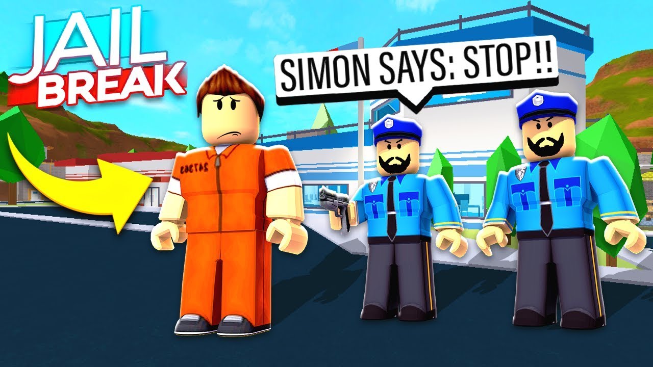 JAILBREAK SIMON SAYS in ROBLOX!