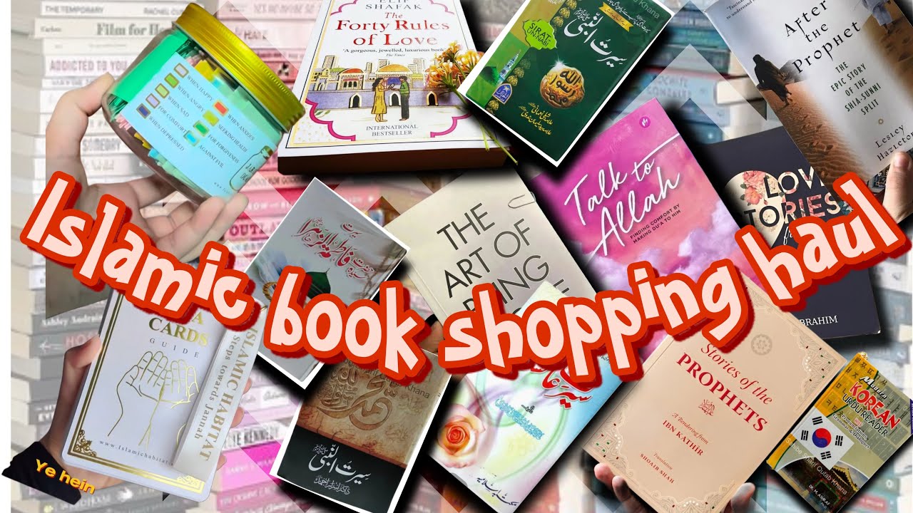 Islamic book shopping haul🛍️📚📚 | practicing on deen | #allhumdulilah #shopping #books #darazpk