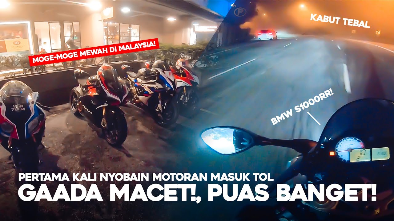NIGHTRIDE GASPOL DI TOL KE GENTING, MALAYSIA NAIK BMW S1000RR🔥