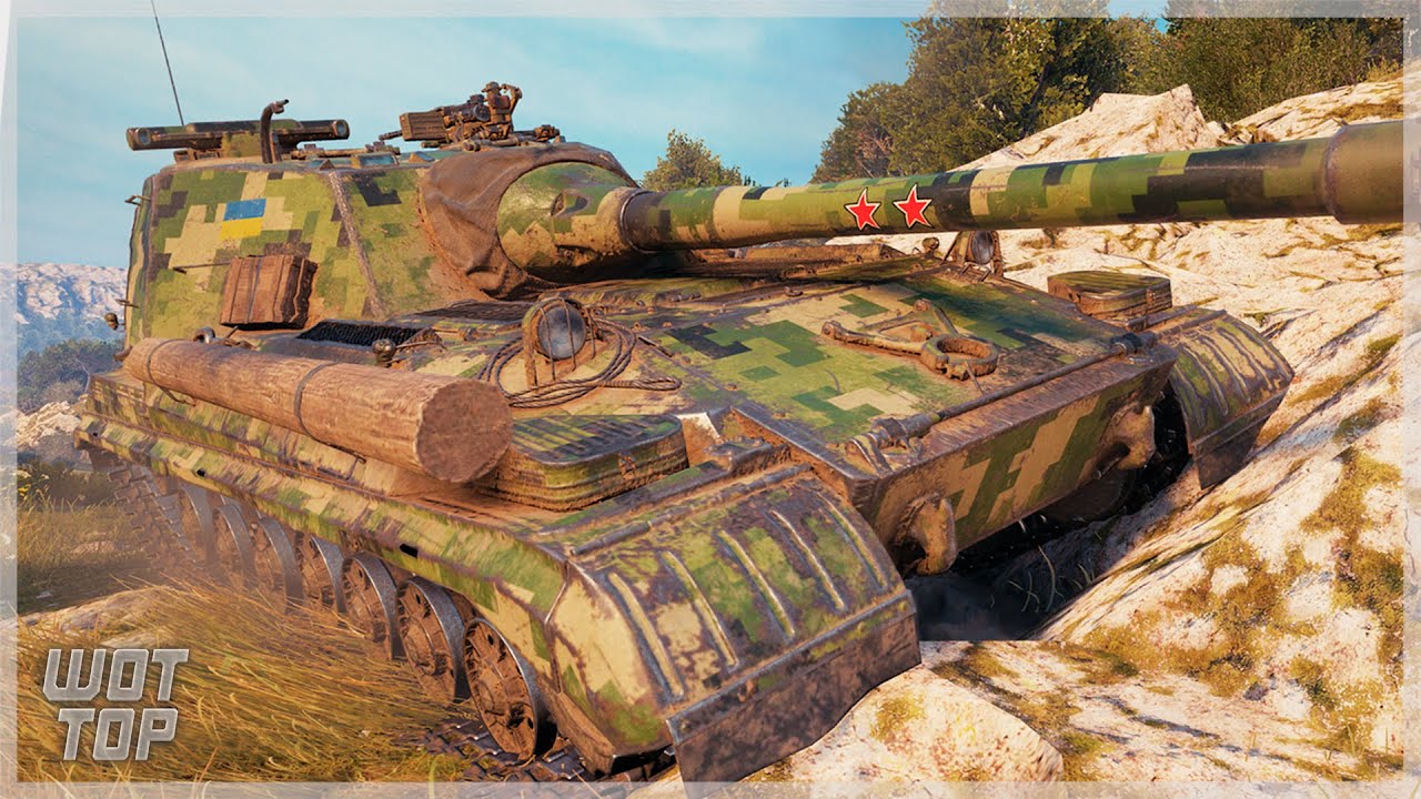 Объект 268 Вариант 4 - 11.4К УРОНА 7 ФРАГОВ - World of Tanks