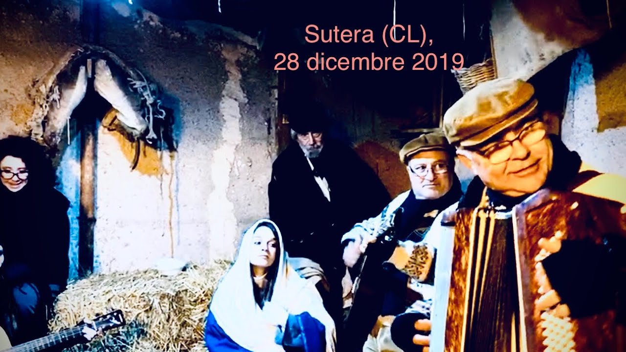 Presepe vivente di Sutera 2019. A passeggio per i vicoli alla scoperta dei mestieri di un tempo.