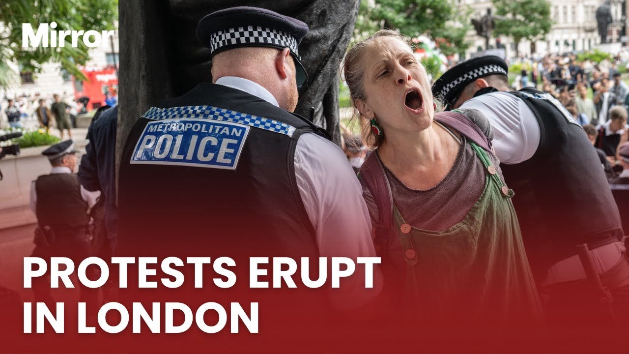 Over 20 arrests made at protest in support of banned Palestine Action