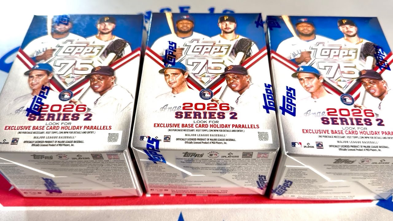 НЕВЕРОЯТНАЯ УДАЧА В МОЕМ BLASTER BOX! ОБЗОР РОЗНИЧНОГО BLASTER BOX 2026 SERIES 2!