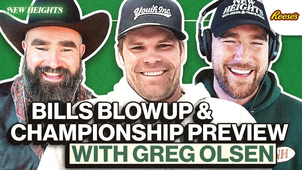 Bills New Coach, Championship Preview, Wedding Advice & The New Era of TEs with Greg Olsen | EP 176