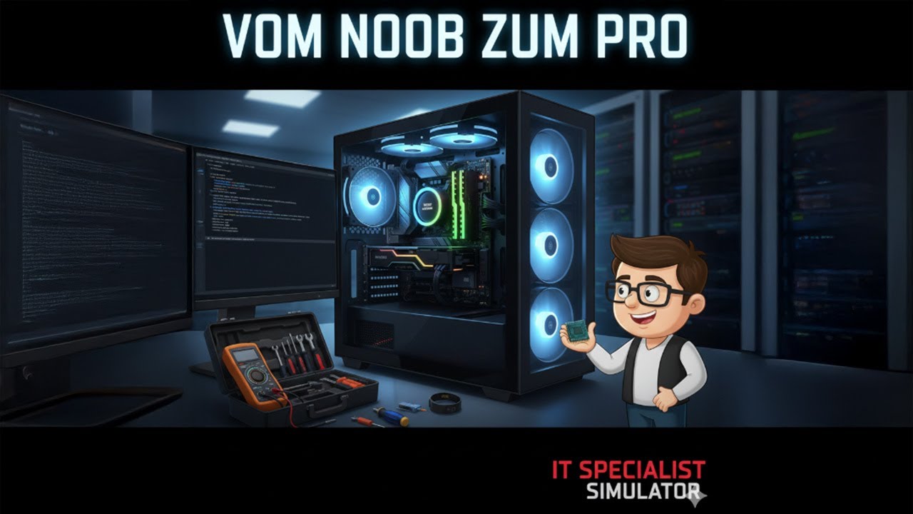 IT-Panik! 😱 Meine erste Reparatur im IT Specialist Simulator!