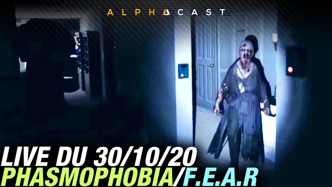 VOD ► 1ère fois sur PHASMOPHOBIA / Nostalgie sur F.E.A.R ! - Live du 30/10/2020