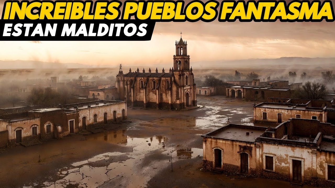 🇲🇽 Los PUEBLOS FANTASMA MAS IMPACTANTES de MEXICO