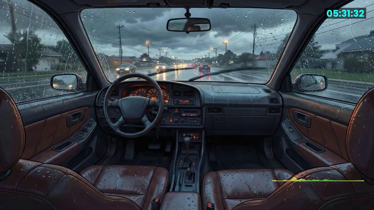 Relaxing City Night Ambience with Calm Neighborhood Roads for Better Sleep