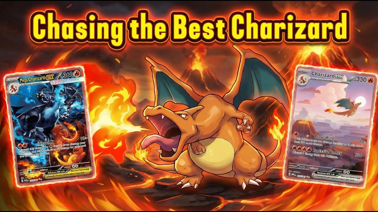Charizard Hunt | Phantasmal Flames vs. 151