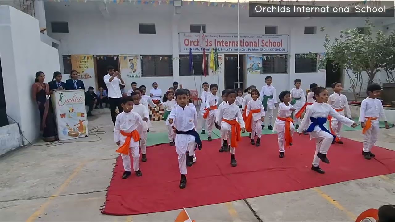 1st std Dance Performance,  Orchids International School 