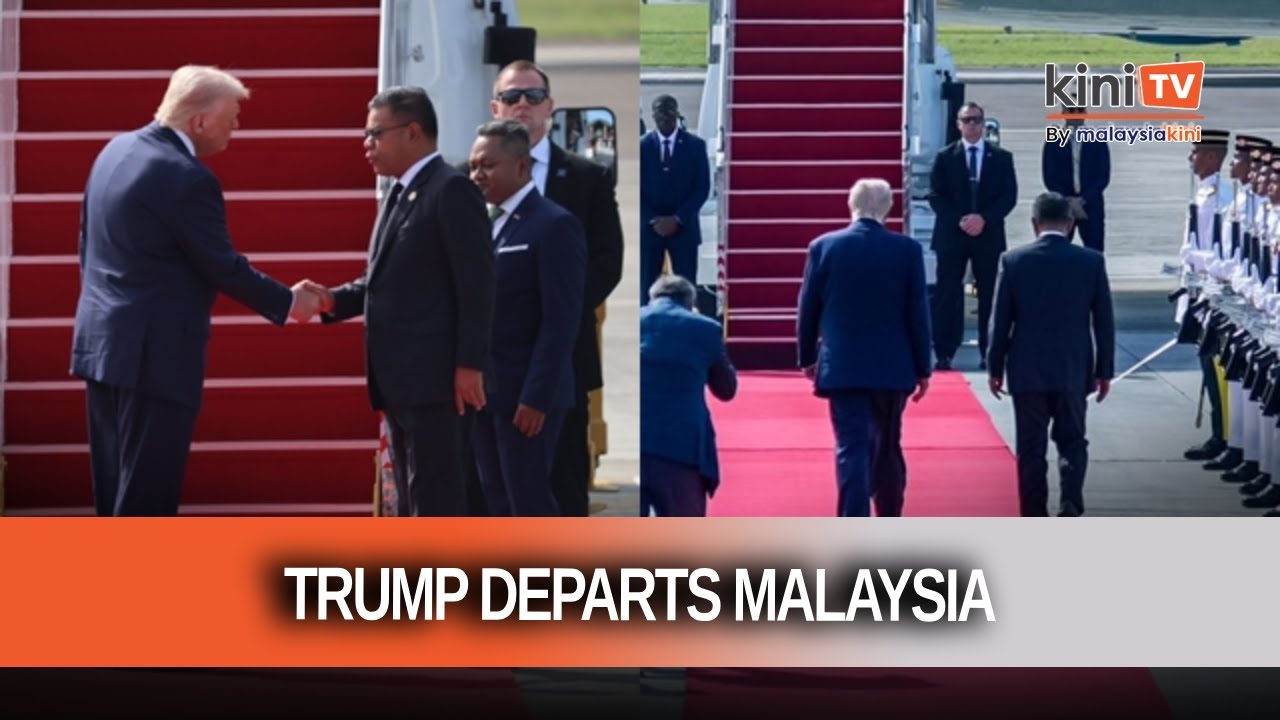 Trump wraps up Malaysia visit, departs for Japan