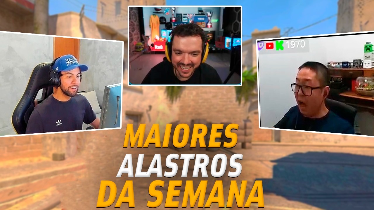 Os maiores ALASTROS da 3ª Semana de Fevereiro nas Streams TRIBO de CS | Gaules, BTO, Nak, Limas...