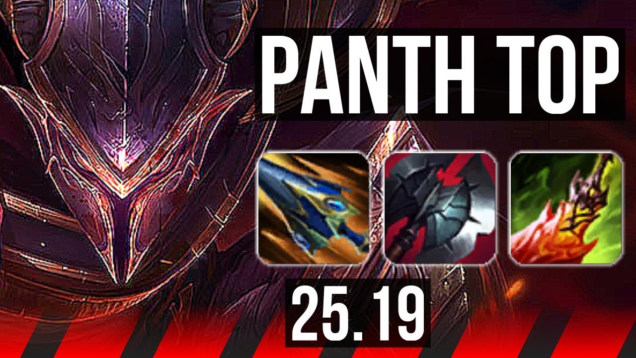 PANTHEON vs SHEN (TOP) | Dominating | NA Master | 25.19