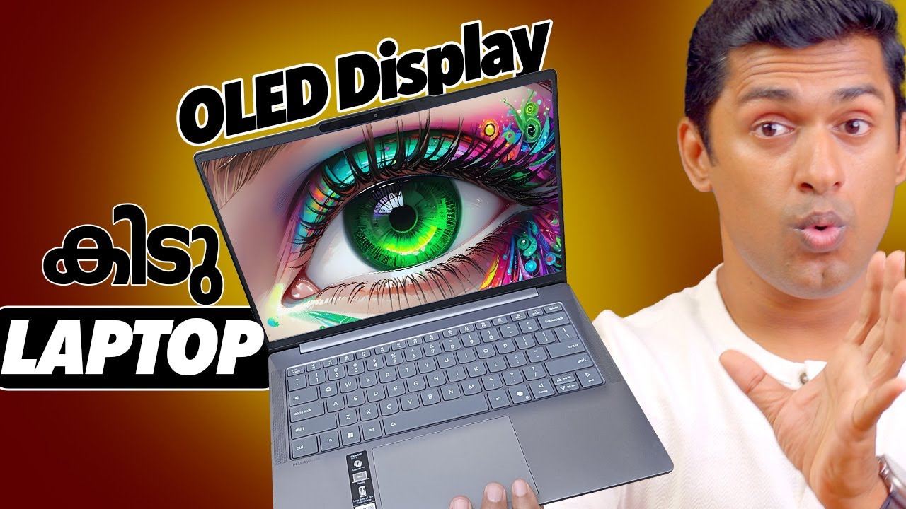 കിടു LAPTOP with OLED Display. Ideapad Slim 5, Ryzen AI 350 series and Lenovo AI Now