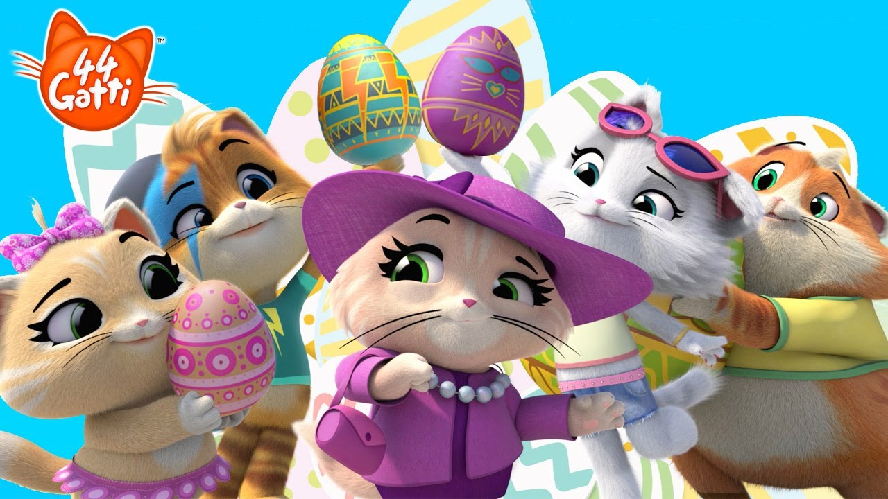 Pasqua con i 44 Gatti: La Grande Caccia alle Uova + Episodio Speciale! 🐣🧺🌼