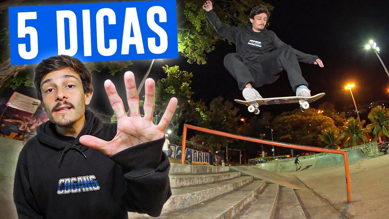 COMO PULAR ESCADAS E GAPS | 5 DICAS