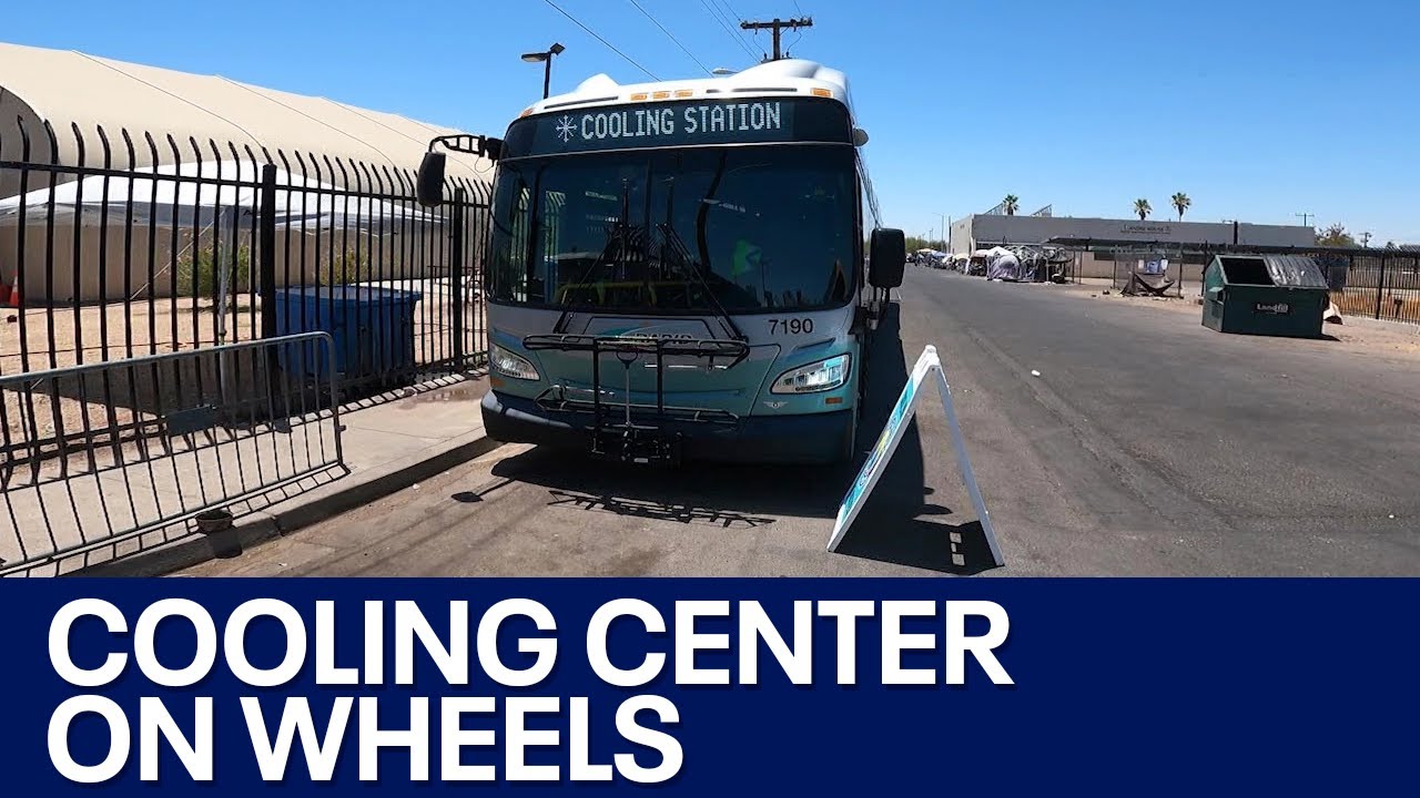 Extreme Heat: Bus used as cooling center
