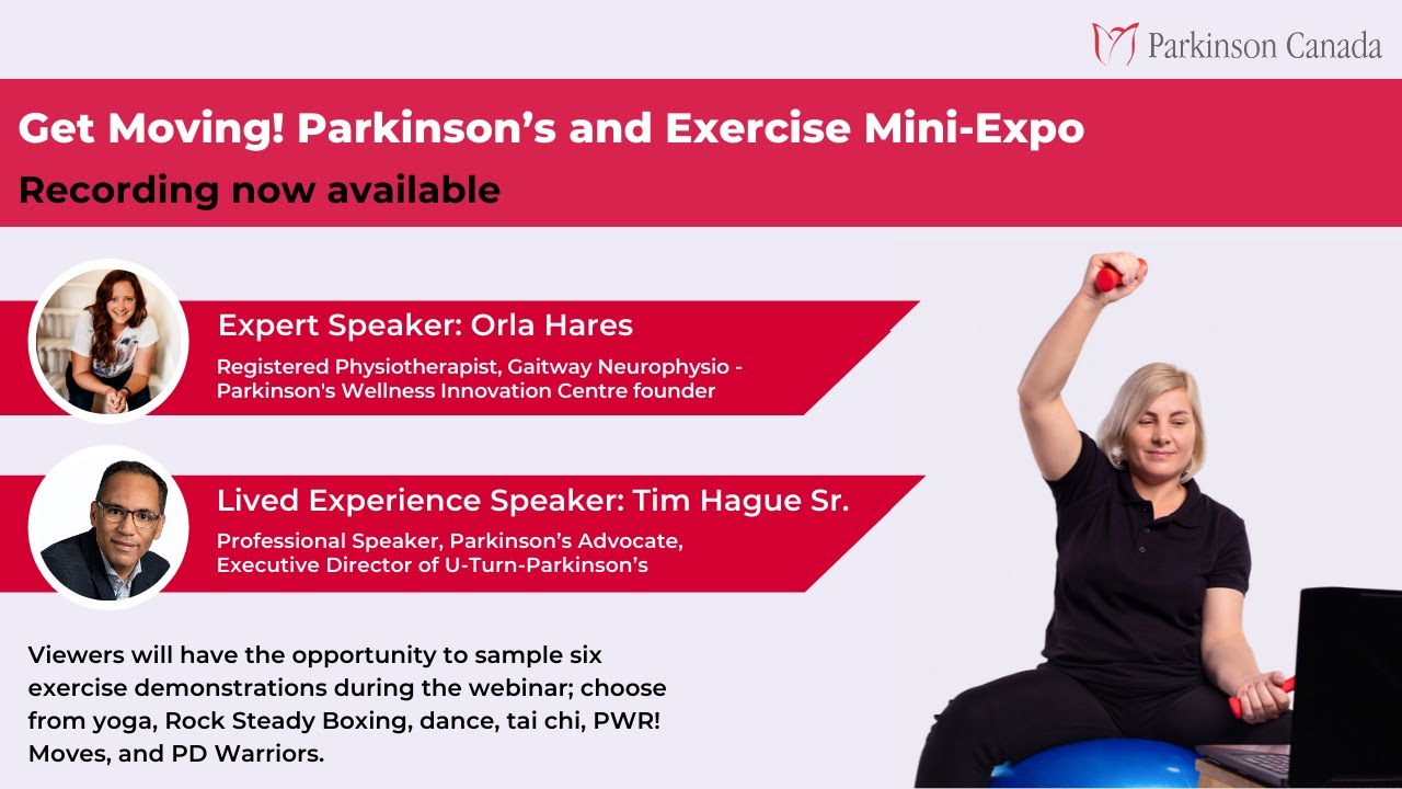 Webinar: Get Moving! Parkinson’s and Exercise Mini-Expo