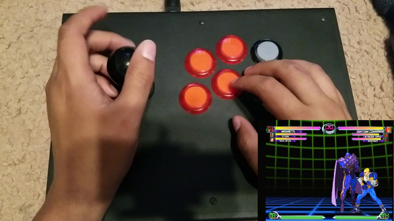 MvC2: Magneto Rom Infinite Tutorial