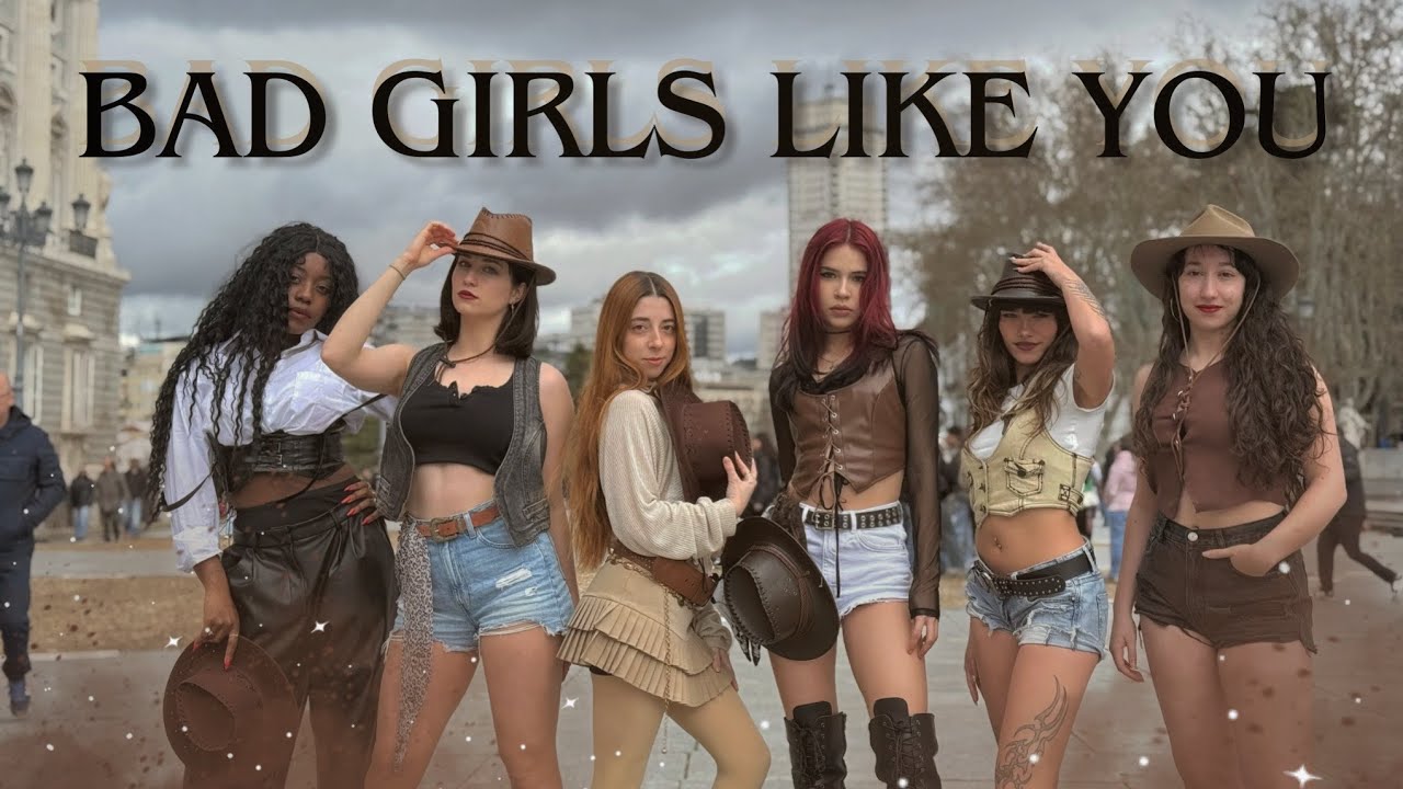 [ TPOP in PUBLIC in SPAIN ] TOBII - BAD GIRLS LIKE YOU | COVER by EPSILON