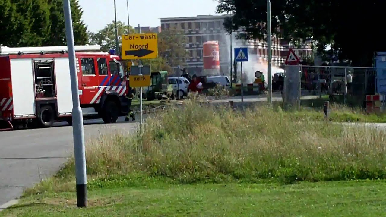 Brand in Delfzijl