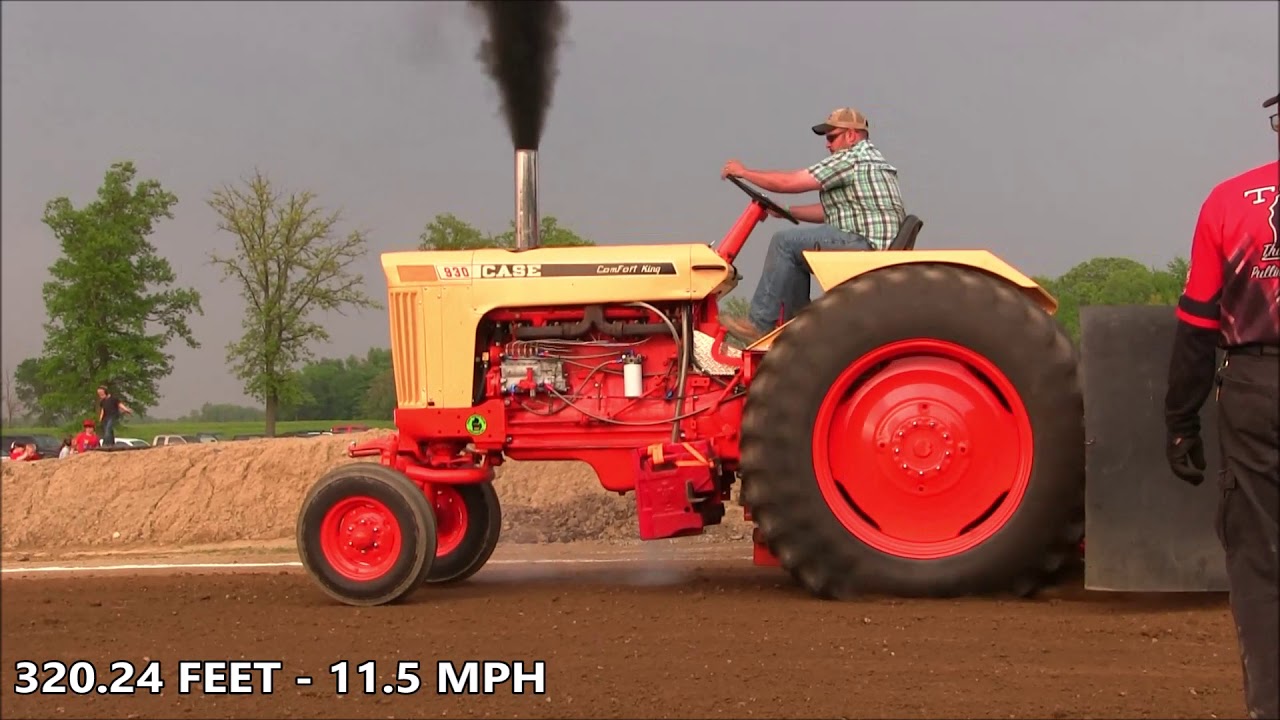 10,000# Farm Tractors   TTPA Pulls At Peck, MI 2019