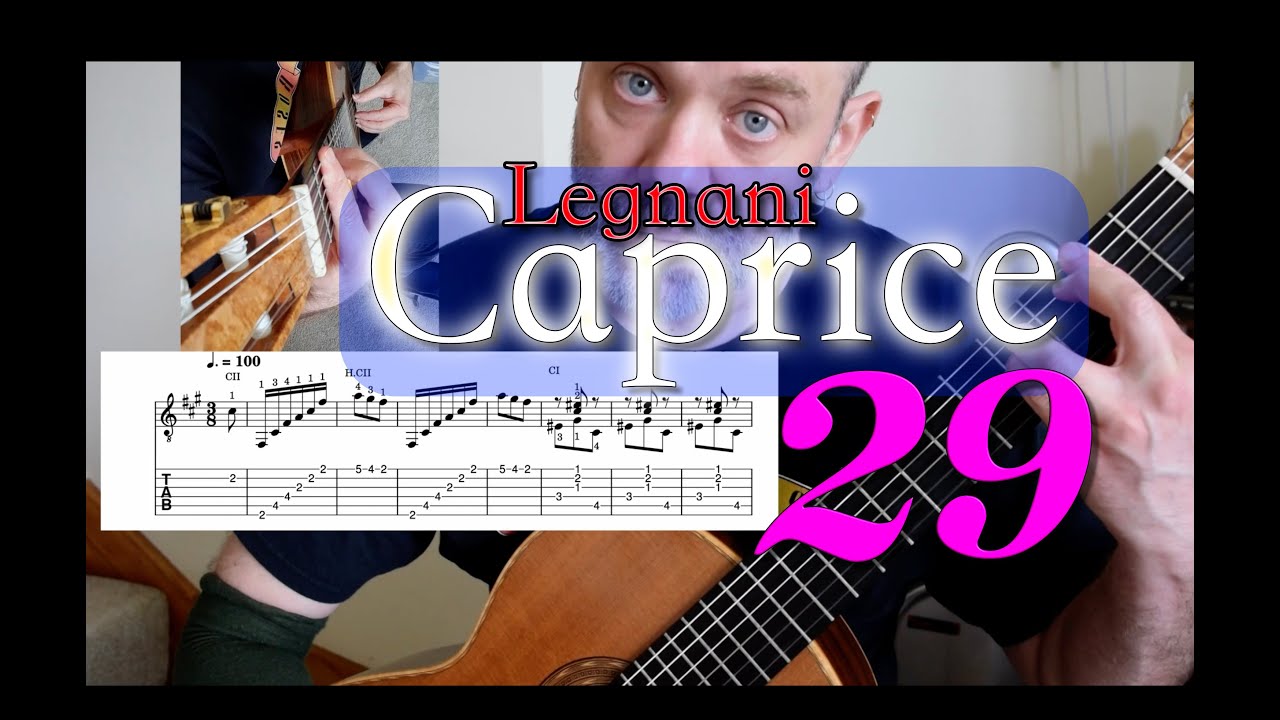 Caprice 29 Luigi Legnani  - Quick Guitar Lesson