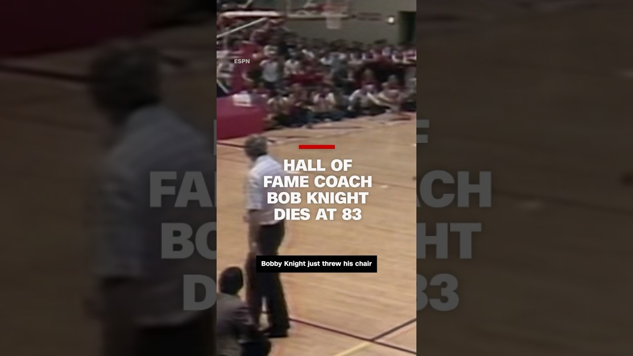 Hall of fame coach Bob Knight dies at 83