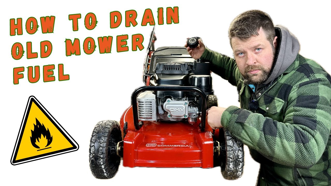 How to Drain Old Lawnmower Fuel in Under 2 Minutes
