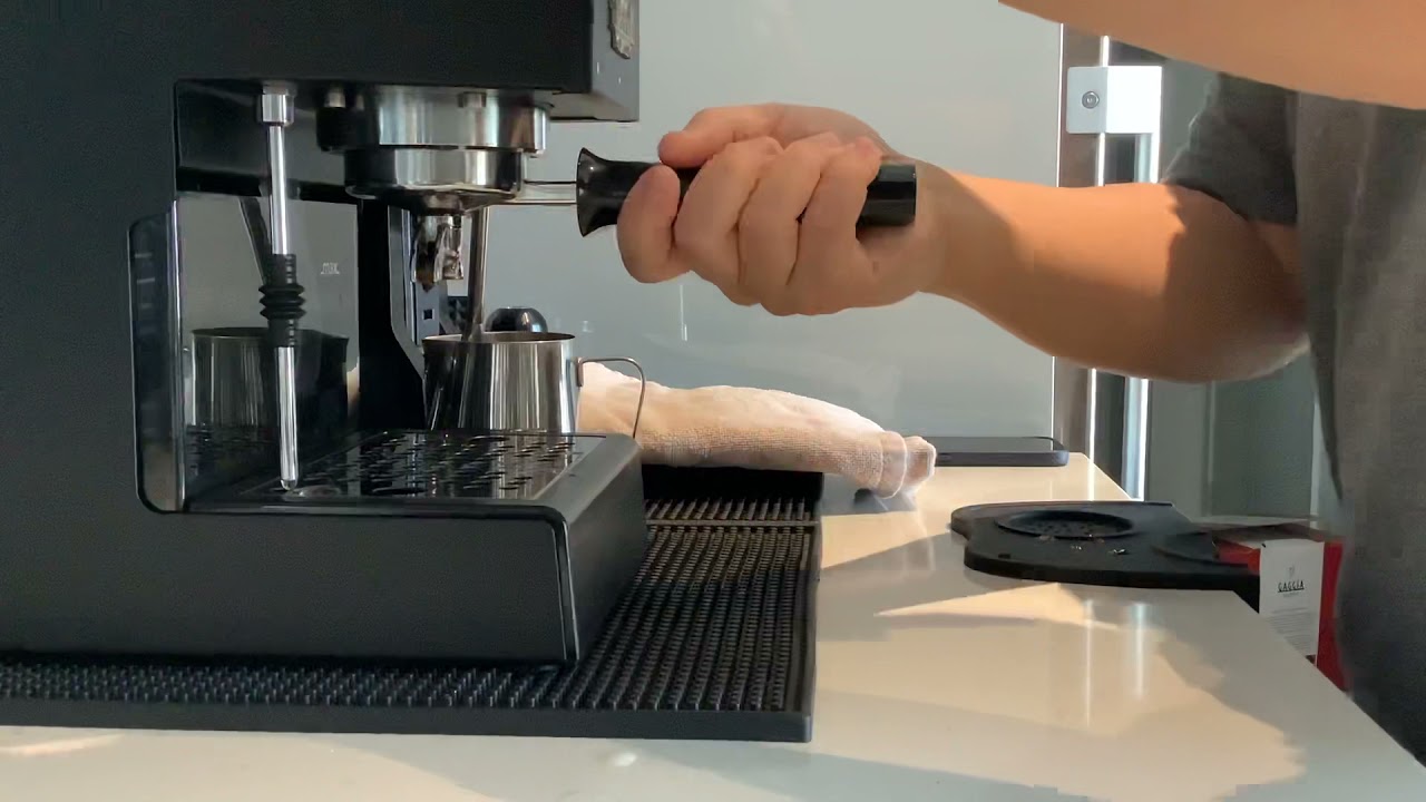 Gaggia classic pro workflow