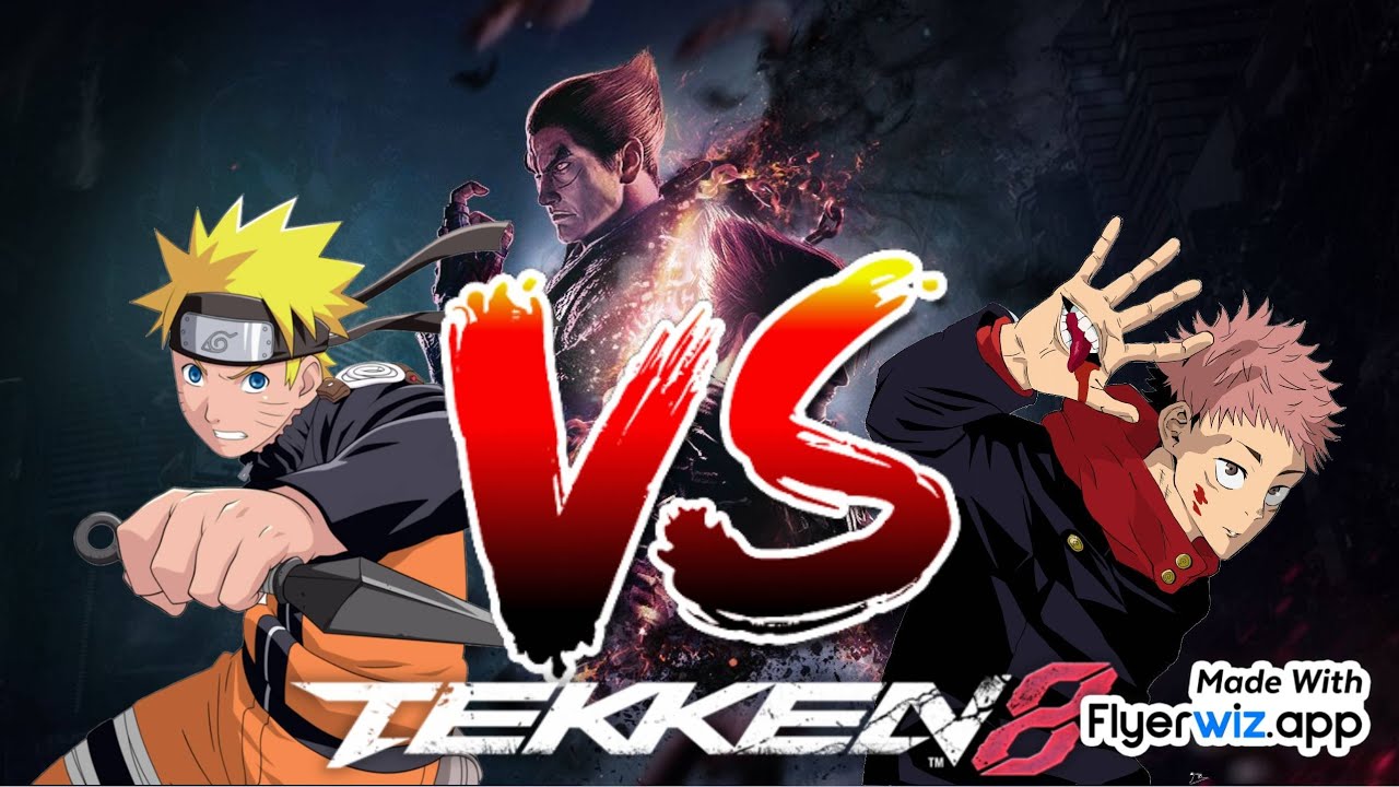 Naruto Uzumaki vs Yuji Itadoi - Tekken 8