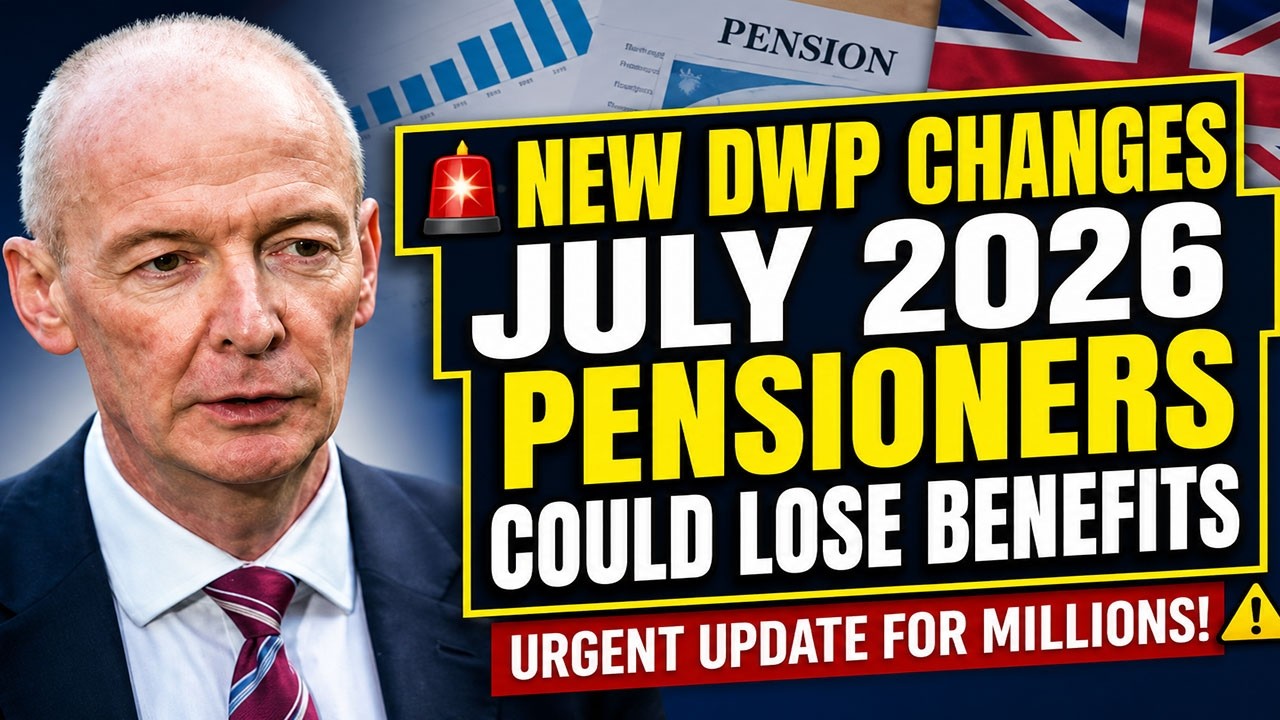 🚨 New DWP Changes July 2026 | Pensioners Could Lose Benefits