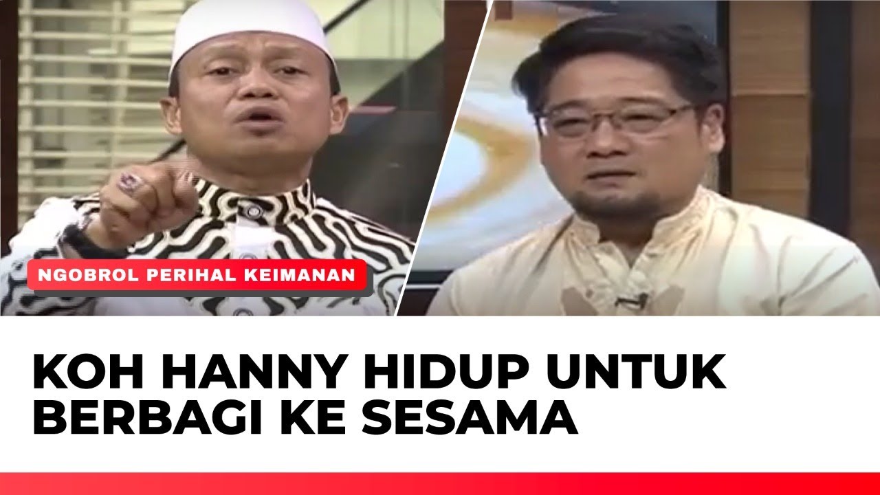 Koh Hanny Mualaf yang Hidupnya untuk Berbagi dengan Sesama Setiap Harinya | Ngopi tvOne
