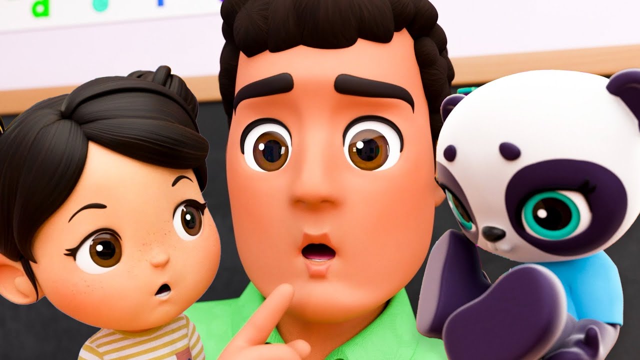 Leraar Lied | Lellobee Nederlands | Kinderliedjes | Leervideo's voor kinderen