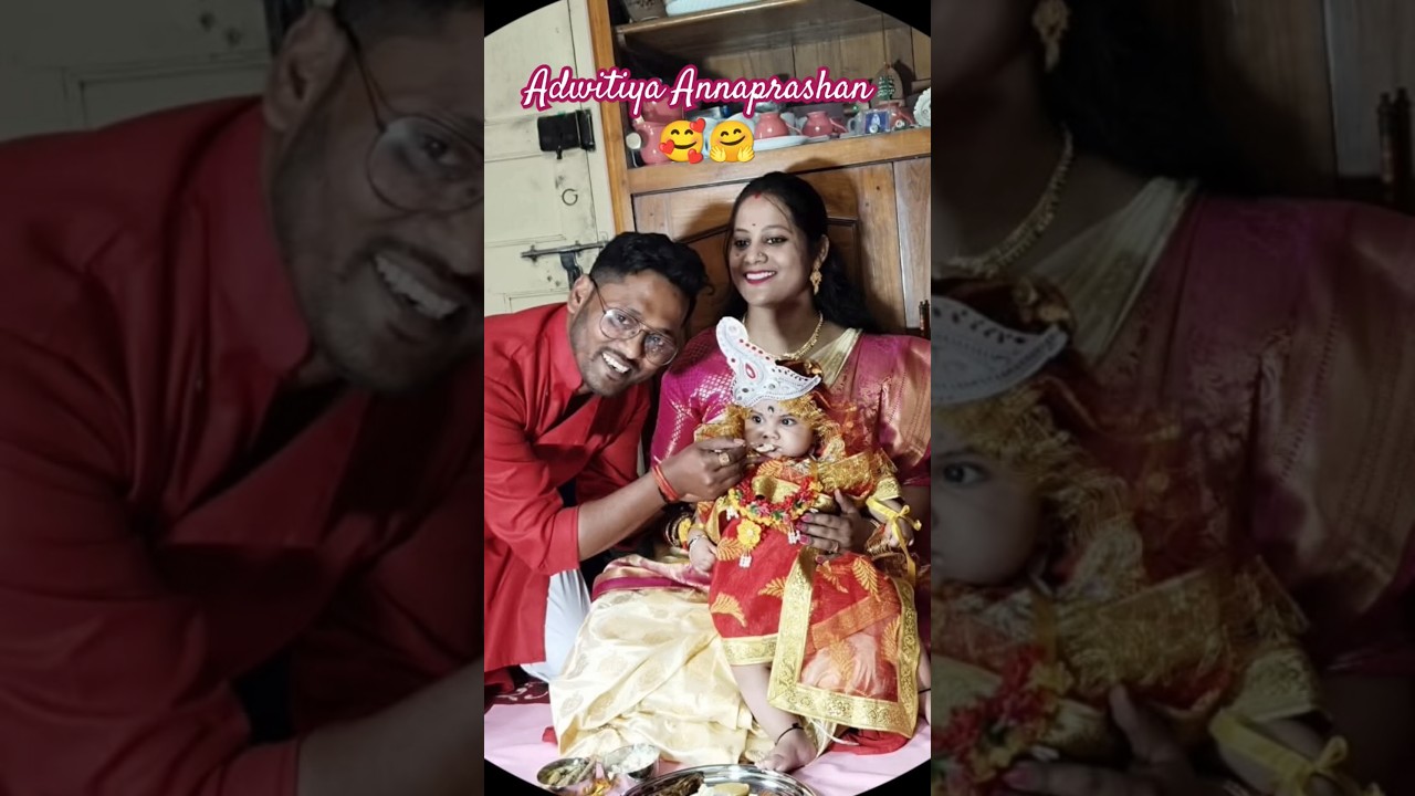 Tere Vaaste 🥰 Baby Annaprashan (Feb 2024) 🤗 #shorts #shortvideo #annaprashan