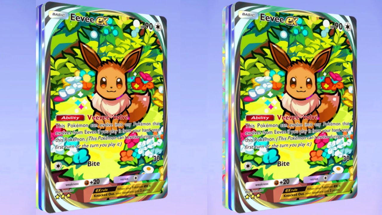 GOD PACK EEVEE POKEMON TCG POCKET