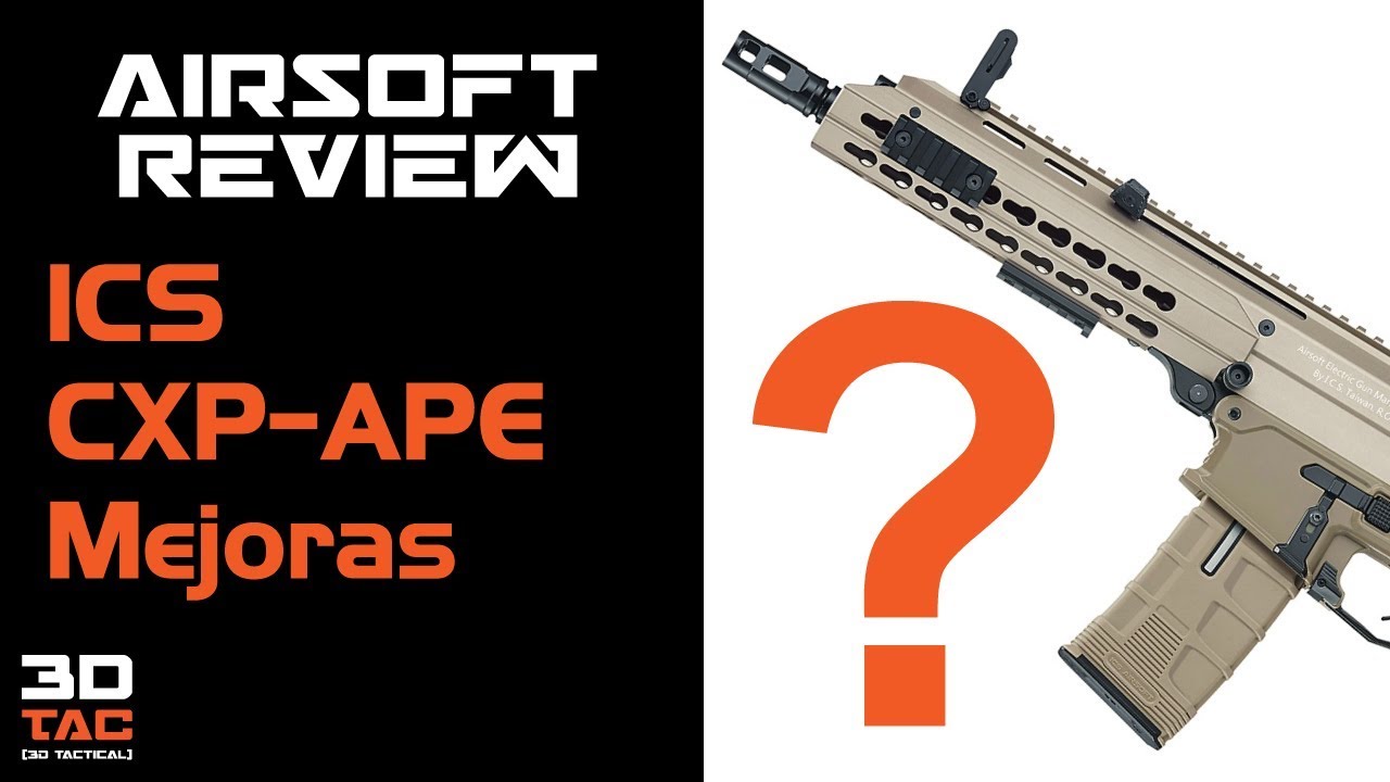 ICS CXP-APE Custom / Review en Español