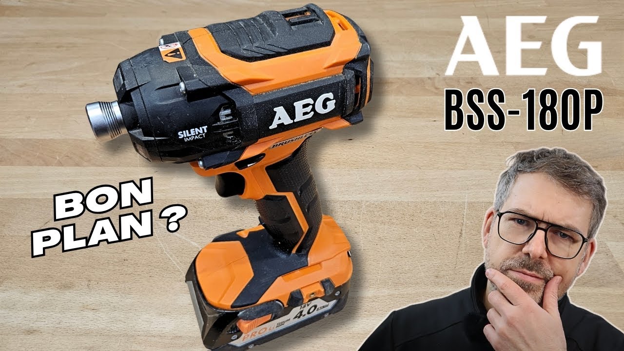 Visseuse à choc AEG BSS 18OP : TEST / AVIS