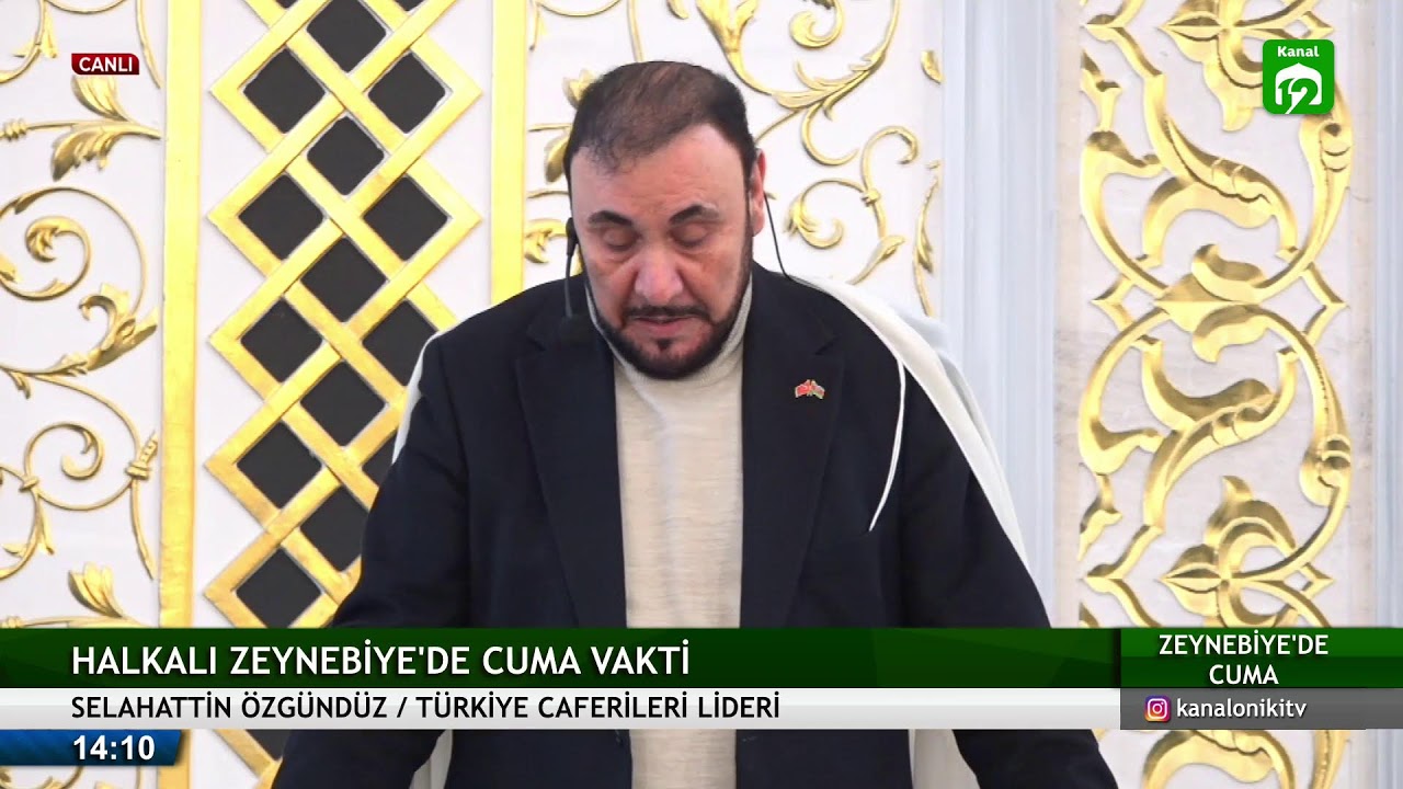 🔴KANAL 12 CANLI YAYIN / HALKALI ZEYBNEBİYE'DE CUMA VAKTİ