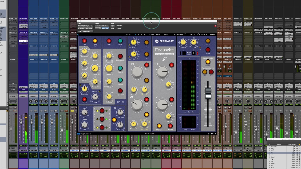 bx_console Focusrite SC (аудиопримеры) — микширование с Майком. Плагин недели