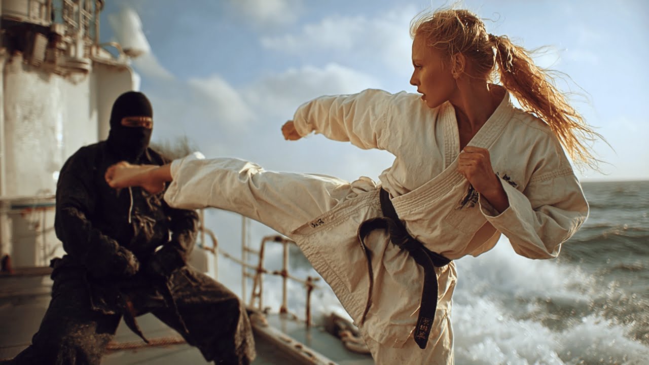 Movie from Childhood | BLACK BELT ANGELS | Full Length Movies in English