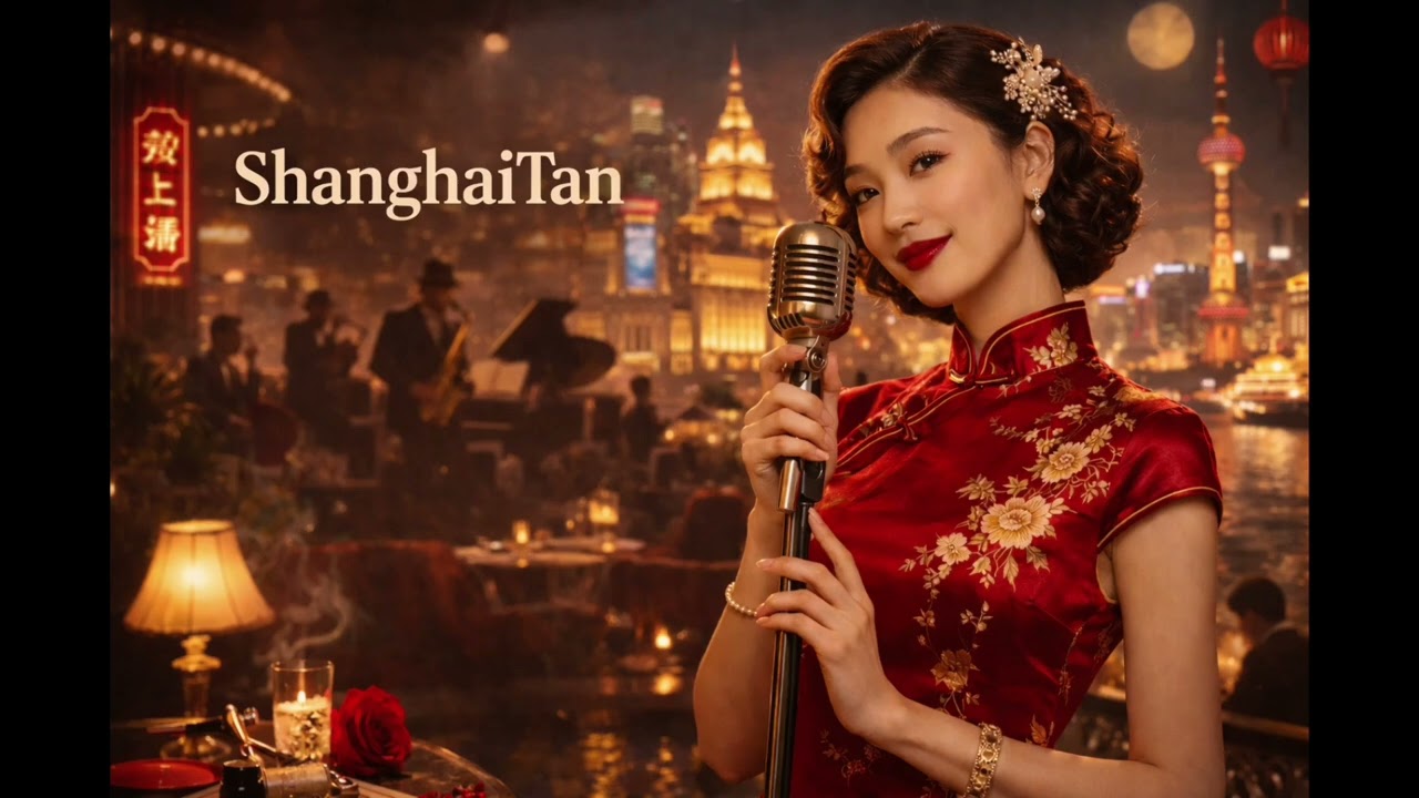 ShanghaiTan /夜色如夢 | 1940s-1950s/Old Shanghai Jazz | Vintage  Chinese Jazz / Mandarin Female Vocal